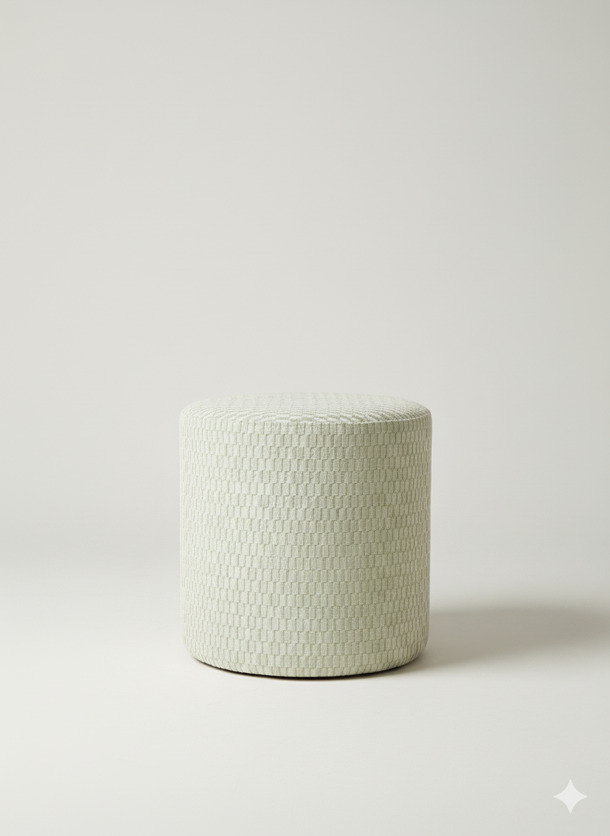 Pouf Grid - Sage