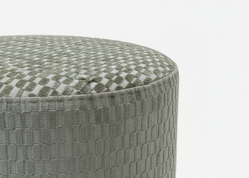 Pouf Grid - Sage